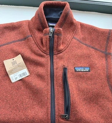 Patagonia Hombre Mejor Suéter Chaleco Medio Pulido Rojo Envío Gratis Foto 1 de 4