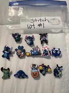 Lilo & Stitch Croc Shoe Charms Set of 13 ~ New - Picture 1 of 1