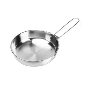 Antarcti 8" Frying Pan | SUS 304 Stainless Steel Skillet | Durable and Easy t... - Picture 1 of 6
