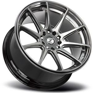 4-New 18" Shift H34 Gear Wheels 18x9 5x114.3/5x120 30 Silver Rims 73.1 - Picture 1 of 3