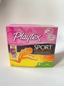 Tampones deportivos Playtex súper absorbencia ligeramente perfumados 260 grados 32 unidades - Imagen 1 de 4