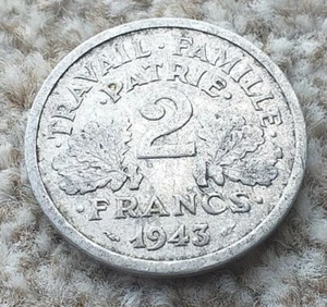 2 Francs 1943 France coin By coin_lovers - Picture 1 of 2