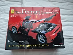 SCALA 1/10 DEAGOSTINI COSTRUISCI LA TUA AUTO ENZO FERRARI GRAN TURISMO NUMERO 3 - Foto 1 di 3