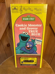 Vintage 1983 Golden Music, Sesamstraße Keksmonster und Grover True Blue versiegelt ( - Bild 1 von 7