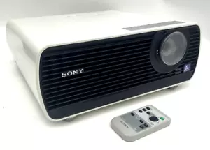 Sony VPL-EX100 LCD-Projektor weiß - getestet & funktionsfähig - Fernbedienung enthalten
