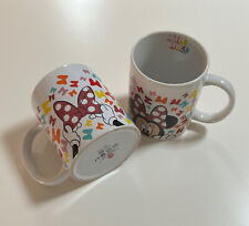 Disney Mickey Minnie Mouse Mug Cup Kaffee Tee Tasse 2 er Set NEU