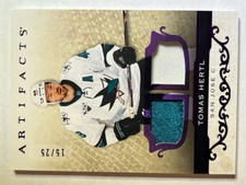 2021-22 Upper Deck Artifacts Material Purple Jersey Pick From List