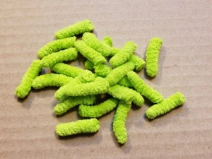 Mop fly body 25 Dust Mop flies body material - Chartreuse Green fly tying - Picture 1 of 1