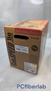 General Cable CAT 5E GenSpeed 5000 4P/24AWG CMX EXTERIOR - CMR - 1000 PIES - Imagen 1 de 2