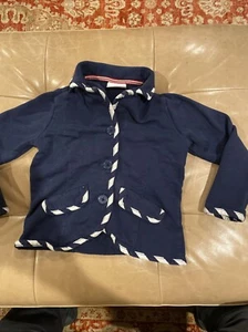 HANNA ANDERSSON 5 Jacket, Soft Inside Zip, Pockets, 110 - Picture 1 of 9
