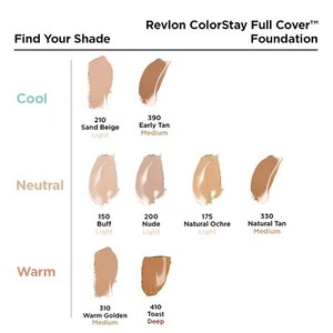 REVLON Matte Colorstay Full Cover Foundation Lotion 30 ml - Picture 1 of 16
