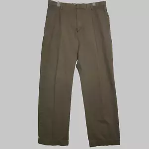 Banana Republic Pants Men 36x34 (actual 35x33) Brown Relaxed Fit Dawson Straight - Picture 1 of 14