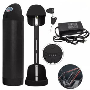 36V 10Ah 350W 250W BLACK Kettle 4Pins for E-bike Lithium Li-ion Electric Battery - Picture 1 of 10