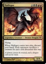 Malfegor ~ Moderately Played Conflux MTG Magic UltimateMTG Multi-Color Card