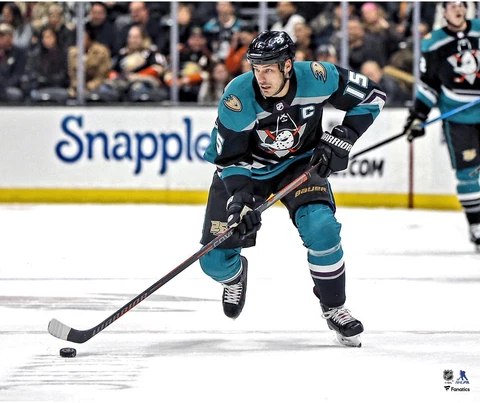 Ryan Getzlaf Anaheim Ducks Mighty Ducks Alternate Jersey Skating 20x24 Photo Cover