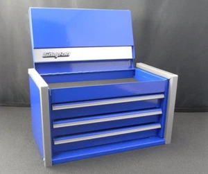 Snap-on Miniature Tool Box Micro Roll Cab Top Chest BLUE NEW JP Unused - Picture 1 of 10