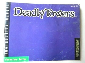 [MANUAL] Nintendo NES Deadly Towers Instruction Booklet -A19-AB-10