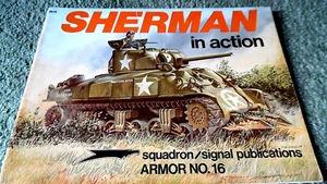 SQUADRON/SIGNAL ARMOR #16: SHERMAN IN ACTION (1977) #2016 - Bild 1 von 2