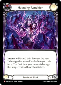 FAB Haunting Rendition ROS120 Majestic Rainbow Foil Flesh and Blood Rosetta - Picture 1 of 1