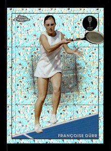2021 Topps Chrome Tennis Mini Diamond Refractors #21 Francoise Durr 063/125