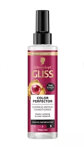 Schwarzkopf Gliss COLOR PERFECTOR Express Conditioner For Highlighted Hair 200 - Picture 1 of 6