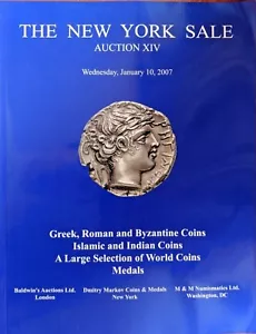 New York Sale Auction XIV Greek Roman Byzantine Islamic Indian World Medal 2007 - Picture 1 of 4