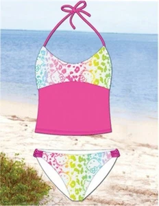 Hello Kitty Tankini Set Swimwear Youth Sizes 10/12 14 Bikini Set 6467 - Picture 1 of 1