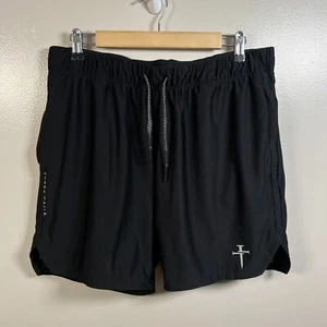 Three Nails Pro Tech Liner Shorts Size XL Black Athletic Workout Gym - Picture 1 of 8
