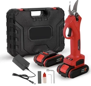 Potatrice Cesoia Forbice Da Potatura Con 2 Batteria 26 V Taglia Rami Da Giardino - Foto 1 di 6