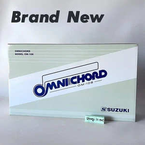 SUZUKI OMNICHORD OM-108 Strumplate Auto Bass Chord Electronic Musical Brand New - Picture 1 of 7
