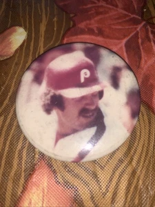 Vintage Mike Schmidt Baseball 2,25 Zoll Pinback Button Sport. - Bild 1 von 4