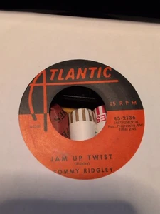 Tommy Ridgley Jam Up Twist / Wish I Had Never  on Atlantic  Reissue 45 - Picture 1 of 2