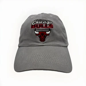 Sombrero SEBA Chicago Bulls ajustable lona gris emblema bordado - Imagen 1 de 7