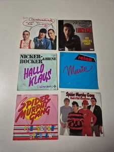 6x NDW 7``45RPM Single, Trio, Spider Murphy Gang, Relax u.v.a., siehe Fotos - Bild 1 von 2