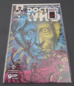 Doctor Who 3rd Doctor Jetpack Comics Exclusive Boo Cook & Paul Cornell SIGNED! - Picture 1 of 2