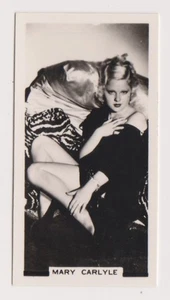 Mary Carlisle 1938 Carreras Film Stars Tobacco Card 2nd Series #9 Carlyle - Picture 1 of 2