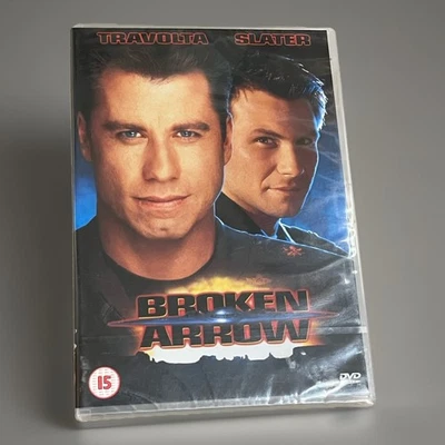 Broken Arrow DVD New & Sealed. John Travolta Christian Slater John Woo R2 - Image 1 of 2
