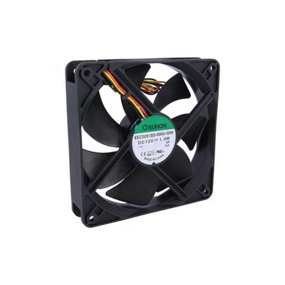 Fan Cooling Brushless Motor 12V Dc 120x120x25mm 127, 5m3h 34dBA 3 Wireless - Image 1 of 4