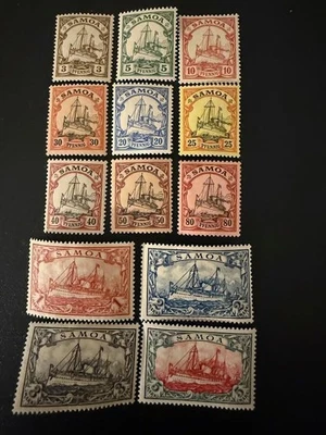 Samoa Stamps.Sc.57-62.Mi.7-19.MH. - Image 1 of 2