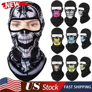 Máscara facial con calavera Call of Balaclava Duty Máscara Fantasma Esqueleto Máscara de esquí para hombres - Imagen 1 de 45