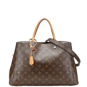 Louis Vuitton Monogram Montaigne Gm Handtasche Schultertasche 2Way M41067 - Bild 1 von 12