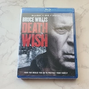 Death Wish NEW Sealed Blu-ray & DVD 2018 Bruce Willis, Deleted Scenes, FAST SHIP - Picture 1 of 5