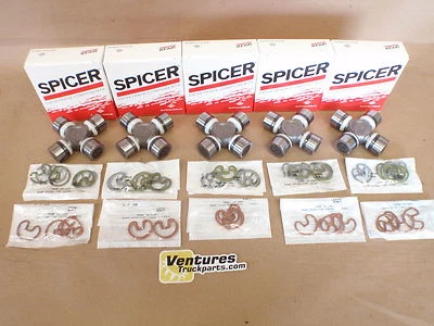 KIT DE REPUESTO JUNTA U 5 PIEZAS 1310 CHEVY BLAZER K5 EJE DE TRANSMISIÓN DELANTERO Y TRASERO Foto 1 de 4