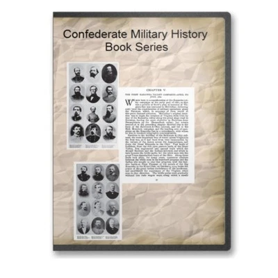 Série de livros de história militar confederada - 12 volumes Guerra Civil Americana CD B517 - Imagem 1 de 4
