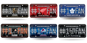 Placa de licencia de la NHL para todos los equipos - Imagen 1 de 28