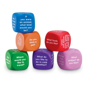 Learning Resources Conversation Cubes For Improving Children's Social Skills - Bild 1 von 1