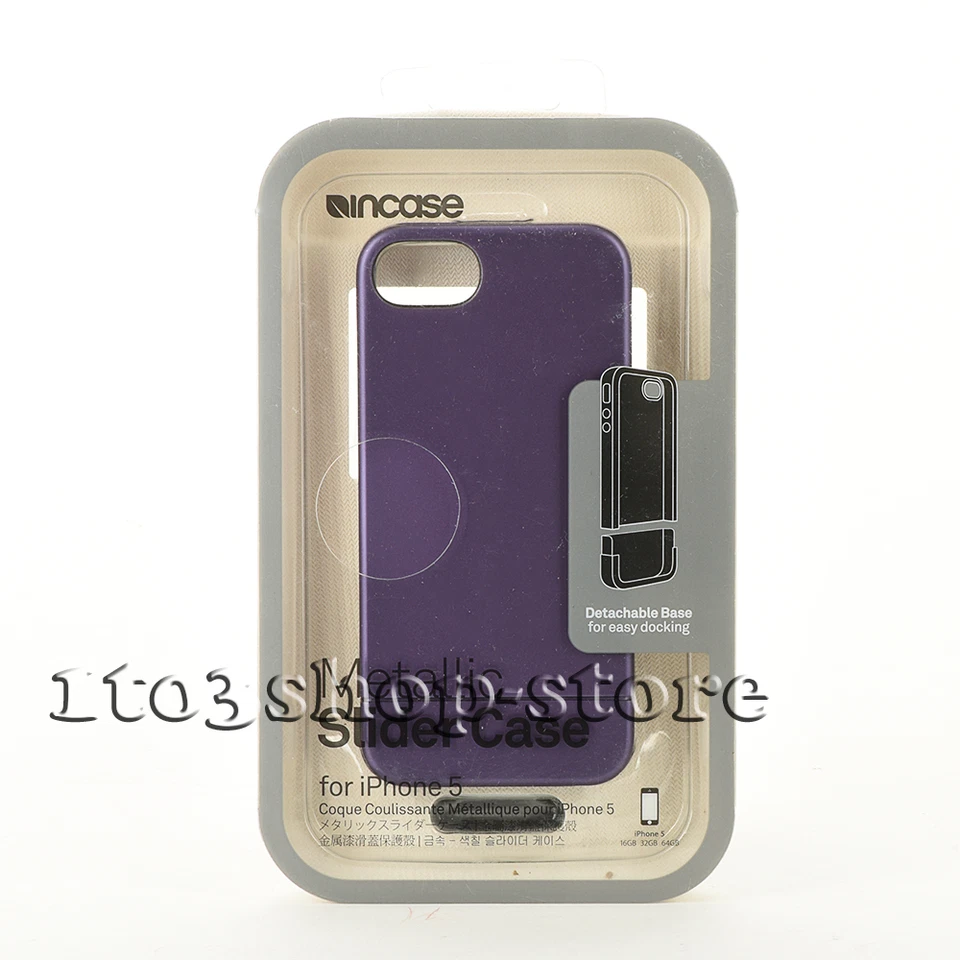 Incase Metallic Slider iPhone SE iPhone 5s iPhone 5 Case - Dark Mauve Purple - Image 1 of 4