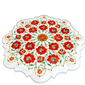 100% Genuine Stone Luxurious Table Top Decorative Furniture Coffee & End Tables - Picture 1 of 14