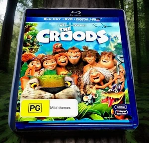 Blu Ray DreamWorks The Croods PG Región B Hombre de las Cavernas Animación Película Familiar - Imagen 1 de 5