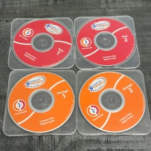 Hooked On Phonics 1st Grade Reading Language Books Red & Orange CDs - Picture 1 of 3